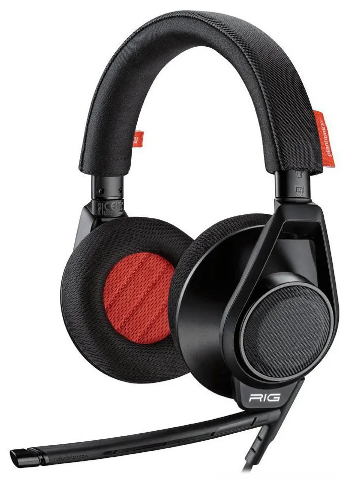 Наушники-гарнитура Plantronics RIG FLEX Чёрный