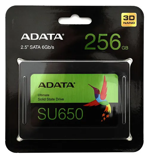 SSD накопитель 256 GB ADATA Ultimate SU650 ASU650SS-256GT-R