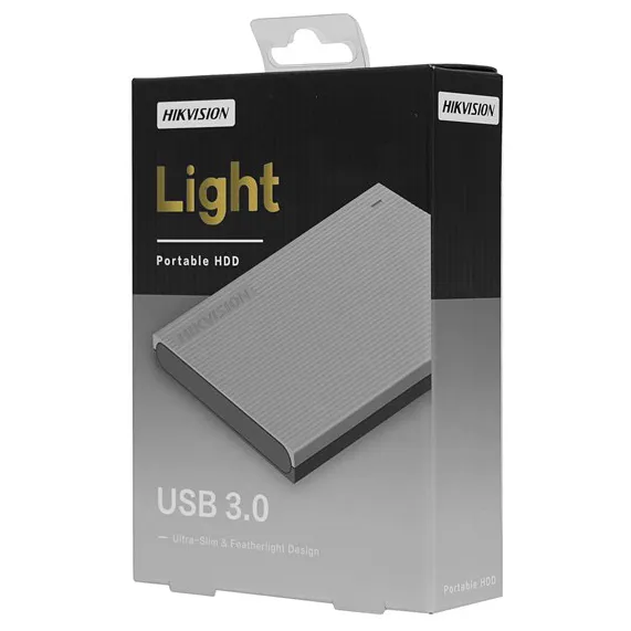 Внешний жесткий диск 2 TB Hikvision T30 HS-EHDD-T30/2T/GRAY