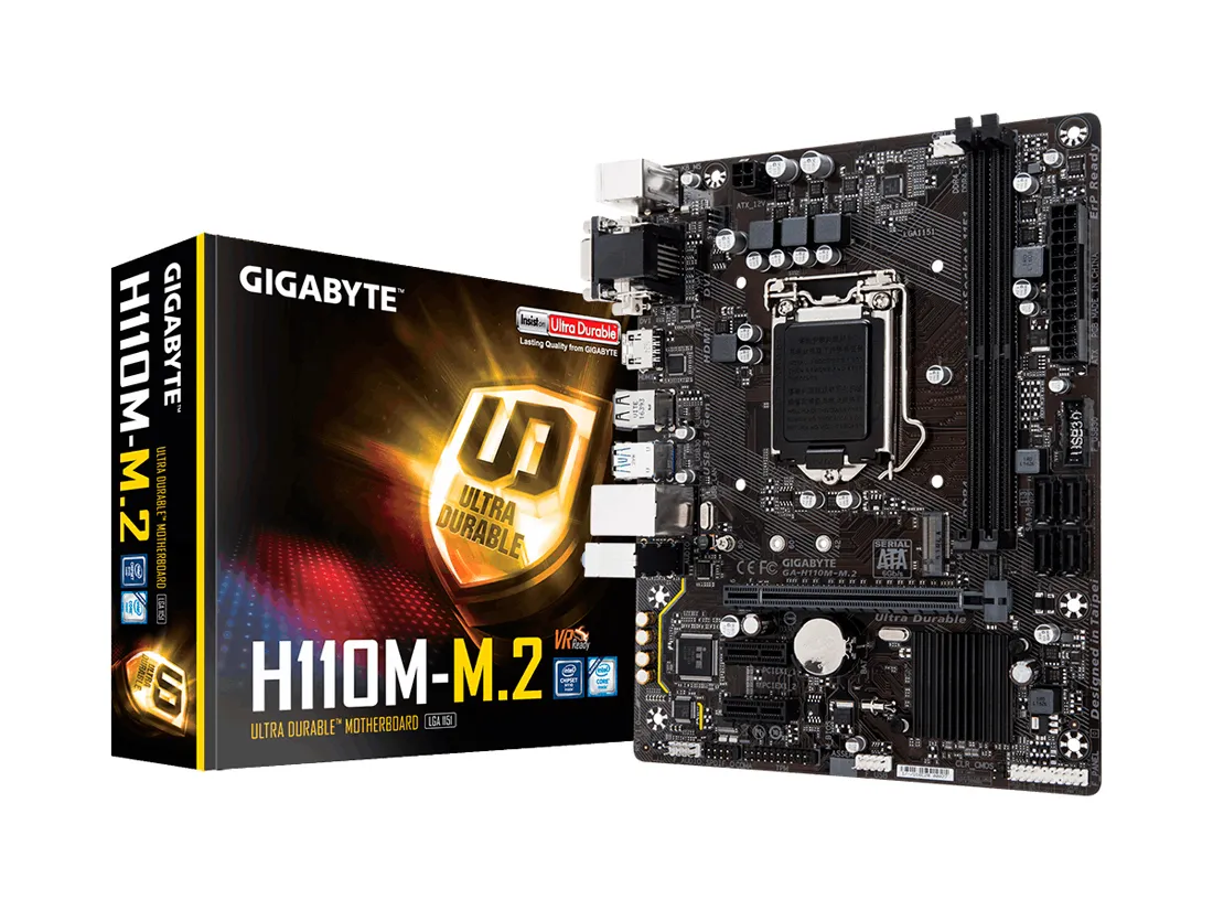 Материнская плата Gigabyte GA-H110M-M.2
