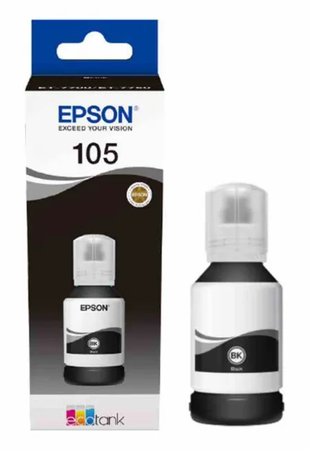 Картридж Epson C13T00Q140 105 EcoTank BK Ink Bottle