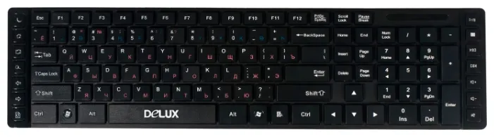 Клавиатура Delux DLK-1200UB