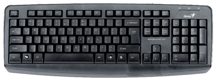 Клавиатура Genius KM-110X KB110X+NS120