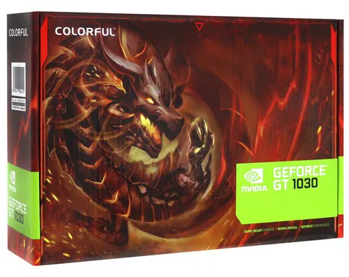 Видеокарта 2 GB Colorful GT 1030 GT1030 2G V5-V
