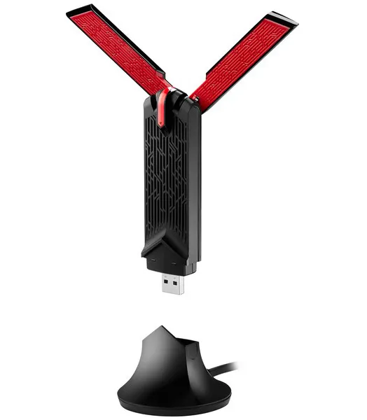 USB-адаптер Asus USB-AC68 Black-Red
