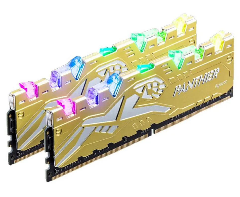 Оперативная память 16 Гб kit Apacer Panther Rage RGB EK.16G2Z.GJMK2