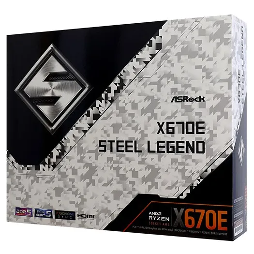 Материнская плата ASRock X670E Steel Legend D5