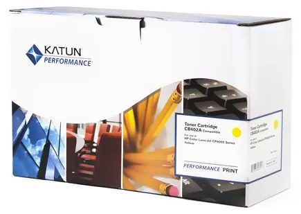 Картридж Katun CB402A Жёлтый