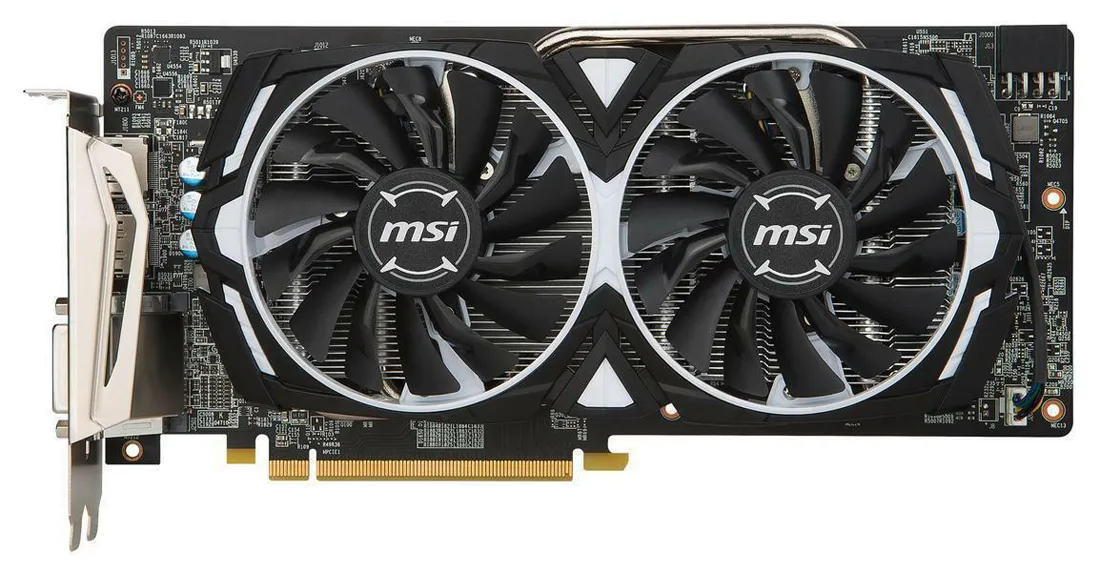Видеокарта 8 GB MSI AMD RX 580 ARMOR