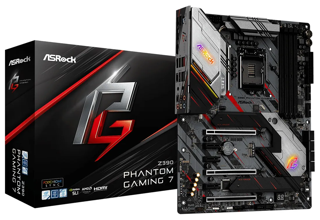 Материнская плата ASRock Z390 PHANTOM GAMING 7