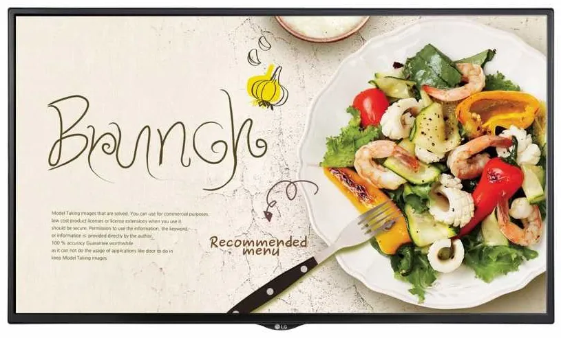 Коммерческий дисплей LG 55SM5KE-B