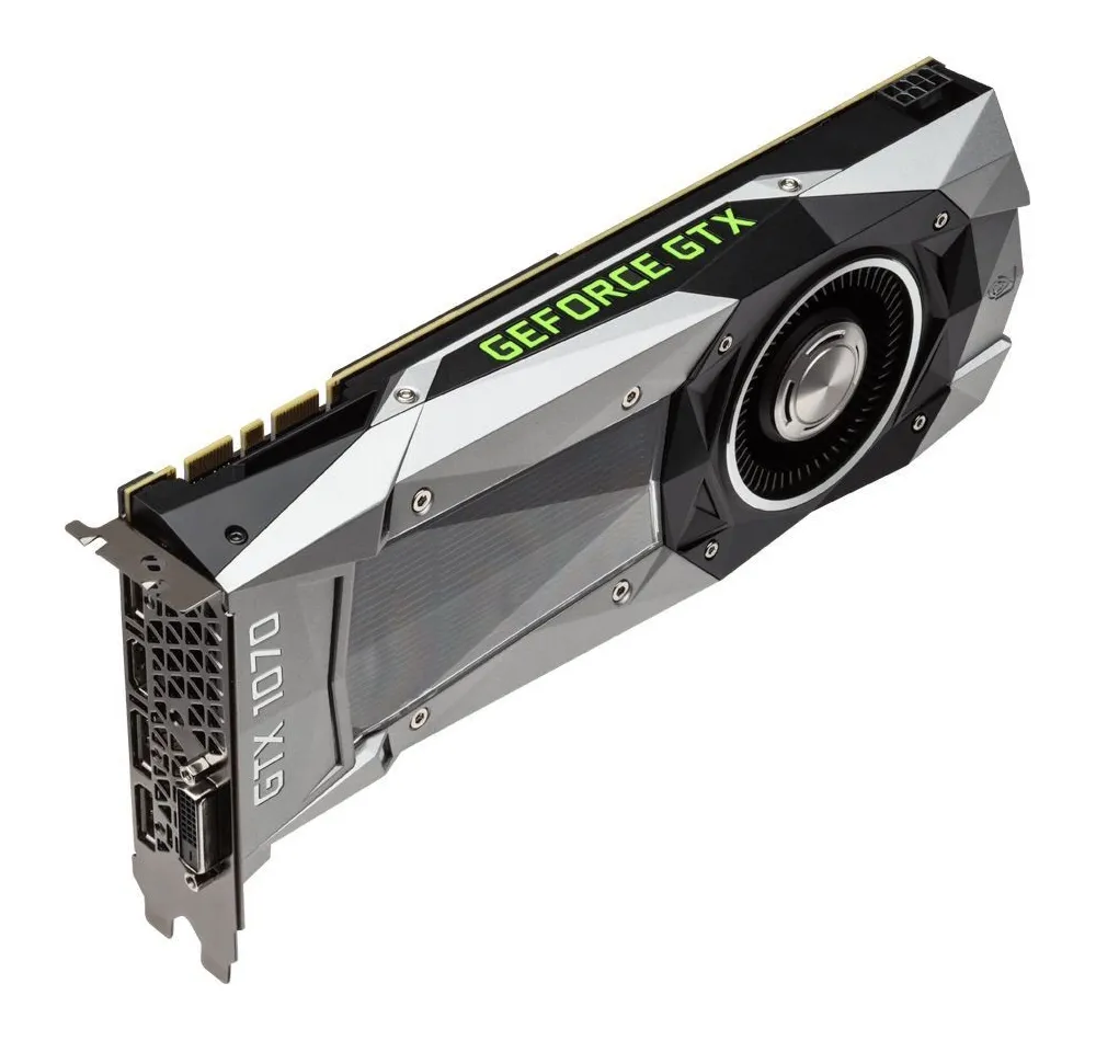 Видеокарта 8 Gb Gigabyte GV-N1070D5-8GD GeForce GTX 1070 Founders Edition