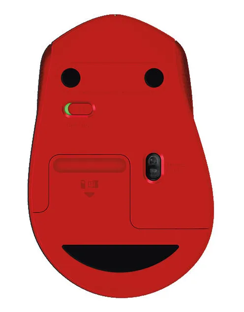 Компьютерная мышь Logitech M330 Silent 910-004911 red