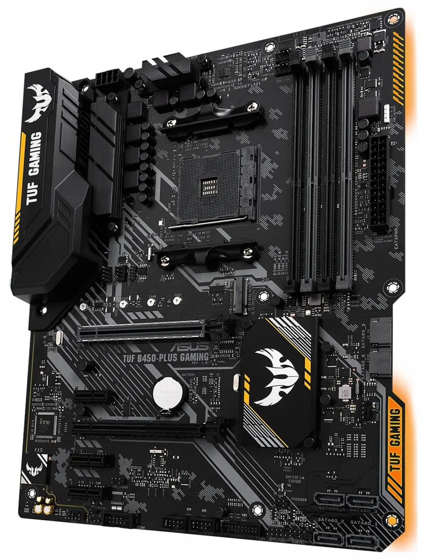 Материнская плата Asus TUF B450-PLUS GAMING