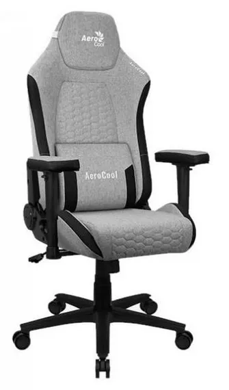 Игровое компьютерное кресло Aerocool Crown Ash Grey