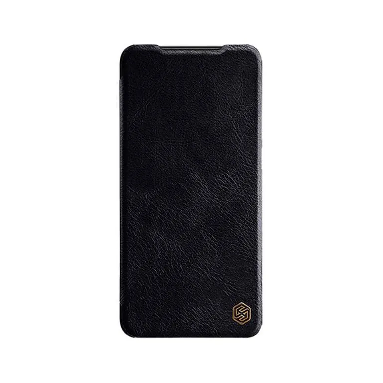 Чехол для телефона NILLKIN для Xiaomi 12/12X QLC-01 Qin Leather Case Чёрный