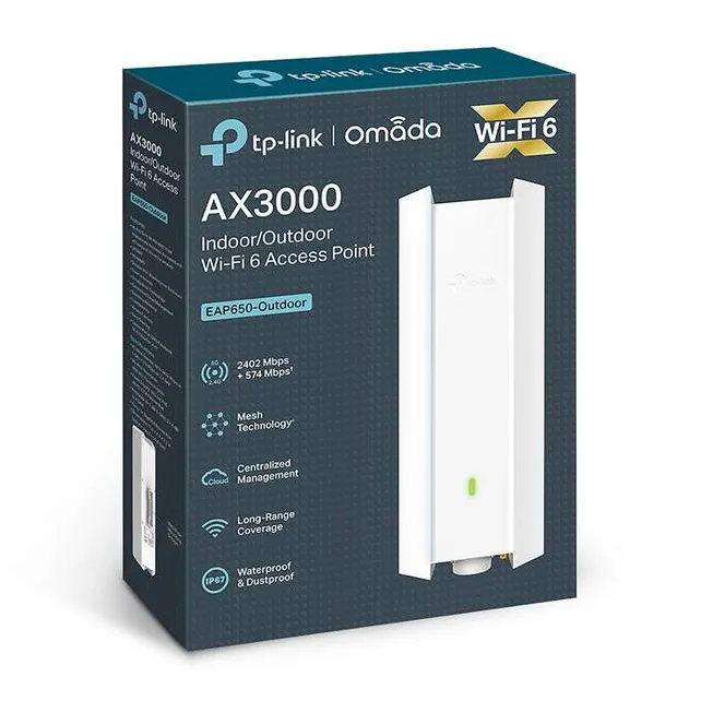 Wi-Fi точка доступа TP-Link EAP650-Outdoor