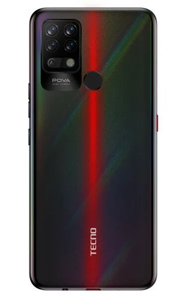 Смартфон Tecno POVA 6/128 (LD7) Dazzle Black