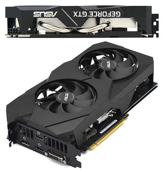 Видеокарта 6GB Asus GTX1660Ti DUAL-GTX1660TI-O6G-EVO