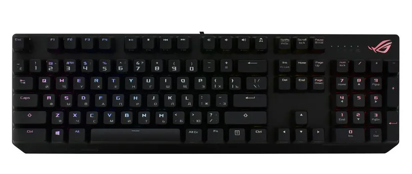 Клавиатура ASUS XA02 ROG STRIX SCOPE MX Red