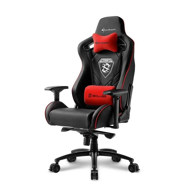 Игровое компьютерное кресло Sharkoon Skiller SGS4 Black/Red