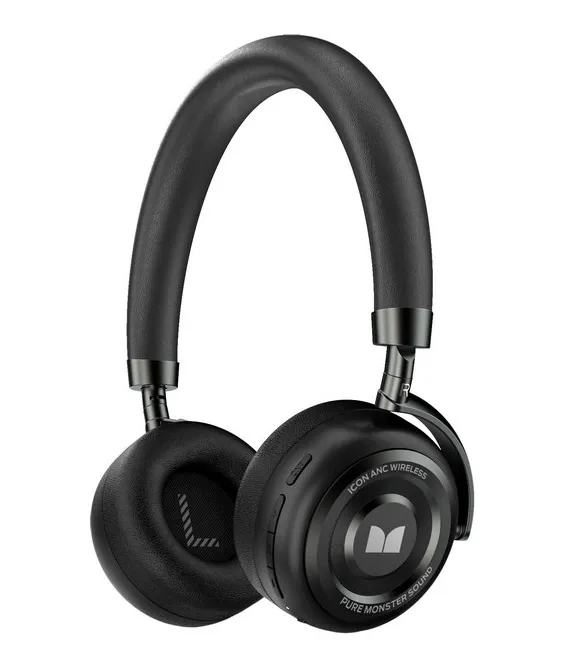 Bluetooth Гарнитура Monster ICON ANC Headphone Black