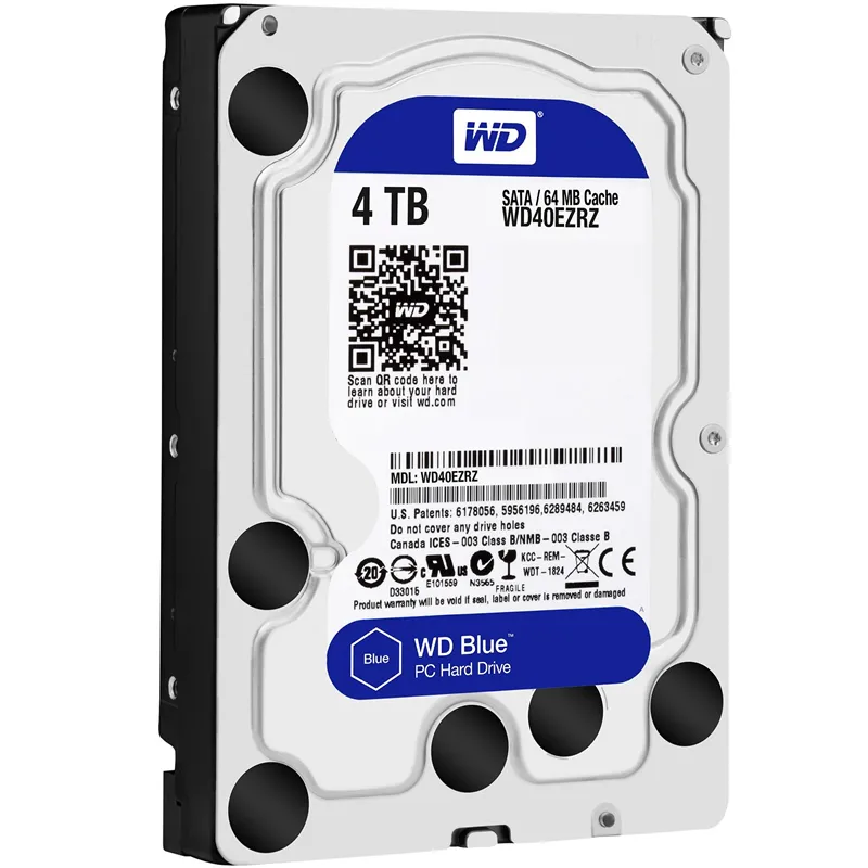 Жесткий диск 4TB WD Blue WD40EZRZ