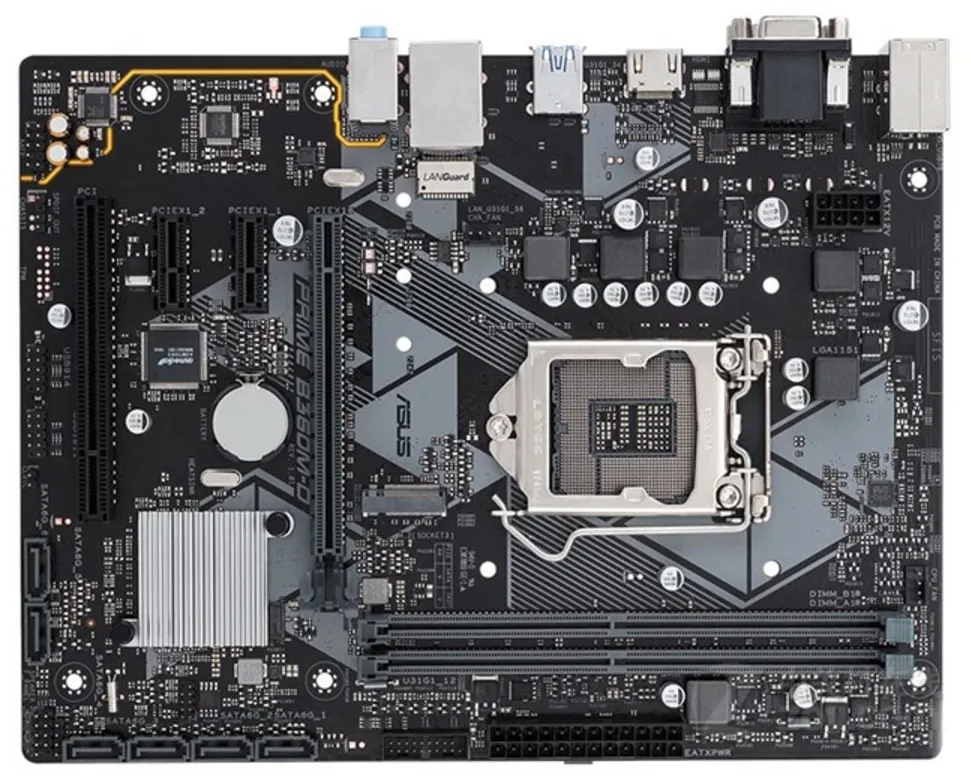 Материнская плата Asus PRIME B360M-D