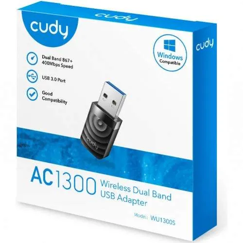 Сетевой адаптер CUDY WU1300S