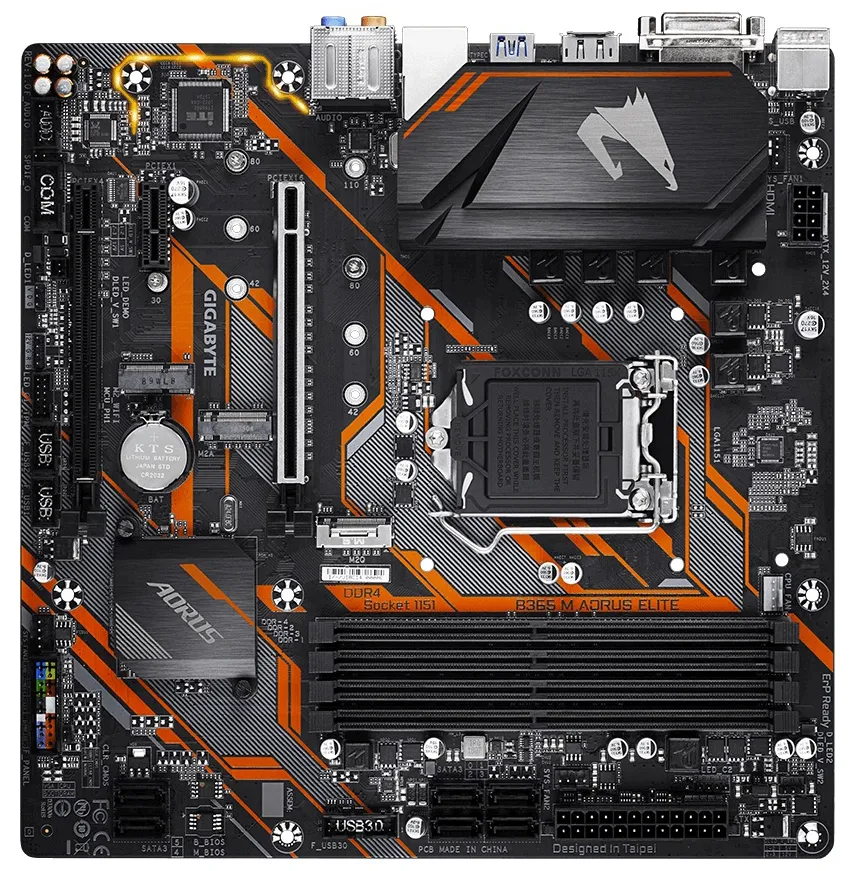 Материнская плата Gigabyte B365 M AORUS ELITE