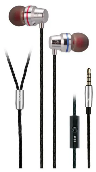 Наушники 2E S5 GALAXY MIC SILVER 2E-IES5SL