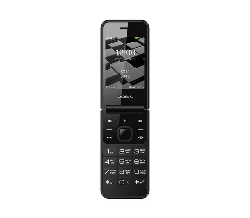 Мобильный телефон Texet TM-407 чёрный