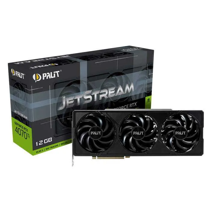 Видеокарта 12GB PALIT RTX4070Ti JETSTREAM NED407T019K9-1043J