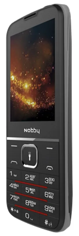Мобильный телефон Nobby 310 Черно-Серый