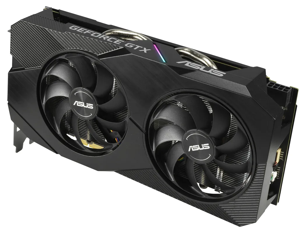 Видеокарта 6GB ASUS GTX1660 EVO DUAL-GTX1660-6G-EVO