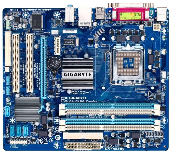 Материнская плата Gigabyte GA-G41M-Combo