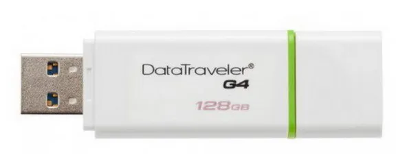 USB флешка 128GB Kingston DTIG4/128GB белый