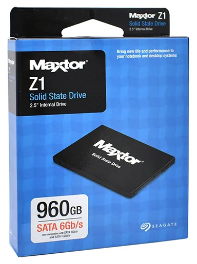 SSD накопитель 960 GB Seagate Maxtor Z1 YA960VC1A001