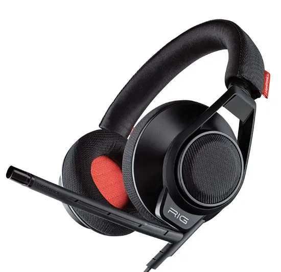 Наушники-гарнитура Plantronics RIG SURROUND Чёрный