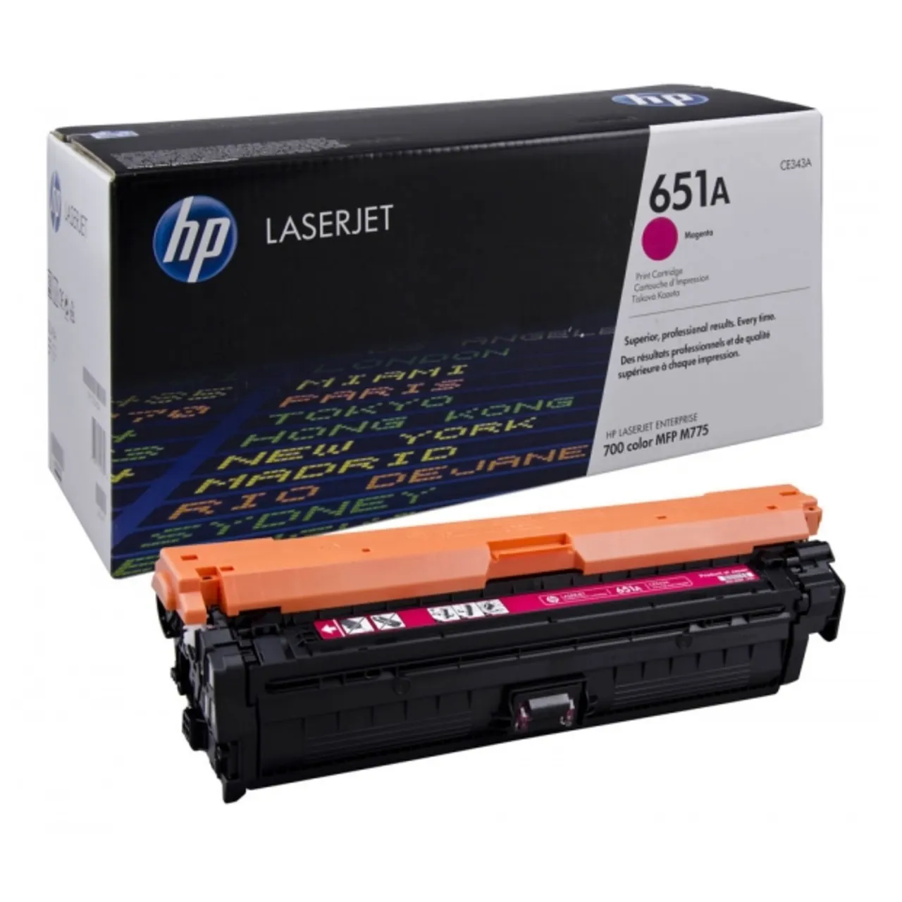 Картридж HP CE343A 651A Magenta