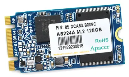 SSD накопитель 128 GB Apacer AS224A 85.DCA60.B009C