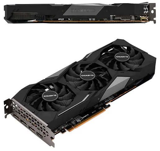 Видеокарта Gigabyte Radeon RX 5500 XT GAMING OC GV-R55XTGAMING OC-4GD