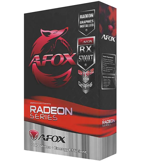 Видеокарта 8 GB Afox RX 5700XT AFRX5700XT-8GD6H4