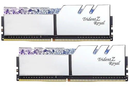 Комплект модулей памяти 16 GB kit G.Skill Trident Z Royal F4-3200C16D-16GTRS