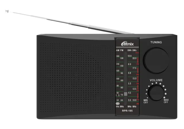 Радиоприемник Ritmix RPR-195 Black