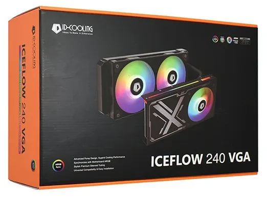Водяное охлаждение для видеокарты ID-Cooling Iceflow 240 VGA ARGB