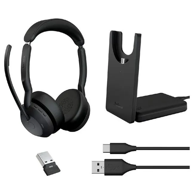 Гарнитура Jabra Evolve2 55, Link380a MS Stereo Stand