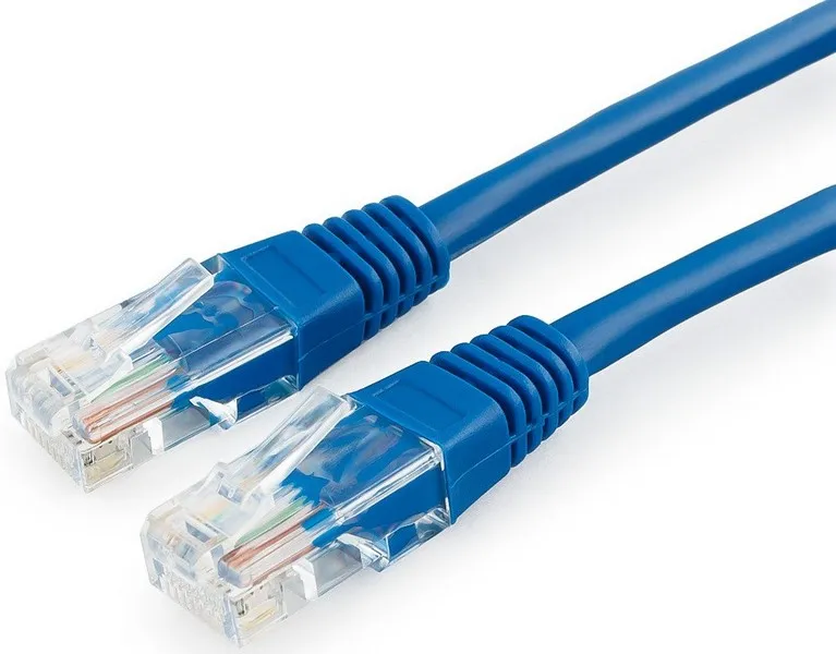 Патч корд UTP 5e-Cat 1.5 m Cablexpert PP10-1.5M/B синий