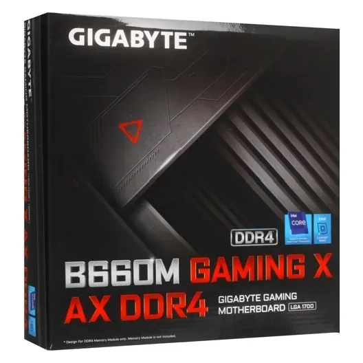 Материнская плата Gigabyte B660M GAMING X AX D4