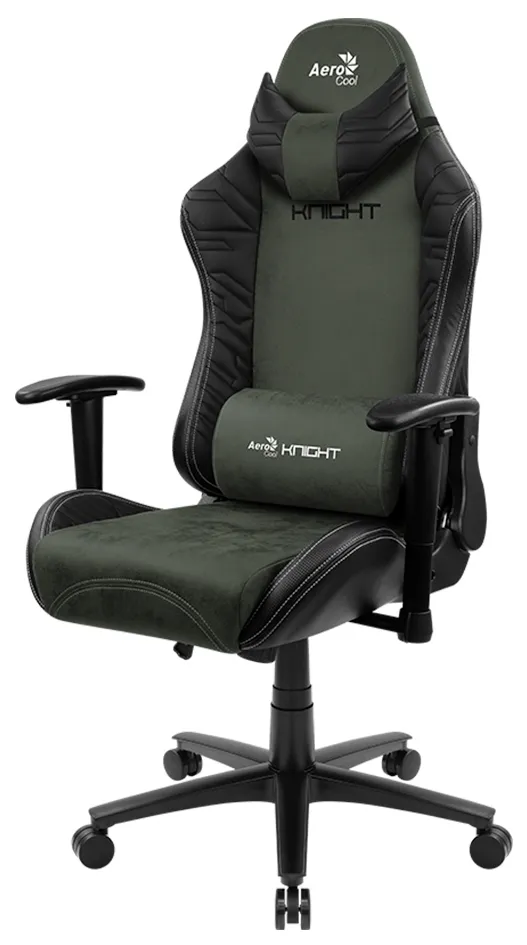 Игровое компьютерное кресло Aerocool KNIGHT Hunter Green